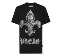 Philipp Plein - T-Shirt Rundhalsausschnitt Ss Chrome - Größe XXL - schwarz