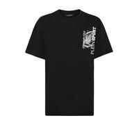 Plein Sport - T-Shirt Rundhalsausschnitt Ss Tiger - Größe S - schwarz