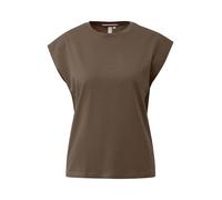 Baumwoll-Shirt mit überschnittener Schulter S braun 2181274.8922.S