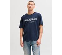 Jack & Jones Shirt "Devin Daytona" in Dunkelblau - Größe S | Herren Plussize