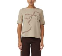 Viskose-T-Shirt im Relaxed Fit mit Pailletten 34 Beige 2172632.84D1.34