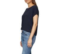 s.Oliver Jerseyshirt Damen fließend mit überschnittenen Schultern Blau Größe 42