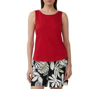 s.Oliver Top mit dekorativem Cut-Out mohnrot 46