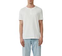 Henley-Shirt mit Flammgarnstruktur M weiß 2161569.0120.M