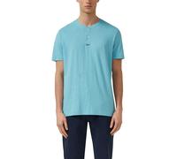 Henley-Shirt in Flammgarnstruktur XL türkis 2176157.6603.XL