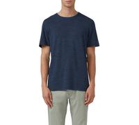 Meliertes Piqué-T-Shirt mit Kontrast-Details L blau 2170135.59W1.L