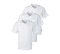 V-Shirt S.OLIVER Gr. L, weiß Herren Shirts (83205902-L) weiß