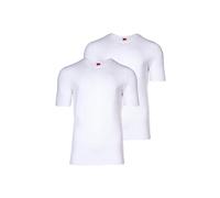s.Oliver Herren T-Shirt, 2er Pack - Basic, Rundhals, einfarbig XL Weiß