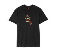 Santa Cruz - Burnt Bone Hand Black - T-Shirt - Schwarz - L - 100% Bio-Baumwolle,Jersey Schwarz L