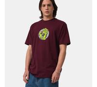 T-Shirt SANTA CRUZ "HAND DOT FRONT T-SHIRT", Gr. XL, schwarz cherry, Obermaterial: 100% Baumwolle, Shirts T-Shirt (35165006-XL) schwarz cherry