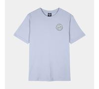 T-Shirt SANTA CRUZ "OFFSHORE DOT T-SHIRT", Damen, Gr. M (10), blau (barely blau), Obermaterial: 100% Baumwolle, Shirts T-Shirt (44385766-M) barely blau