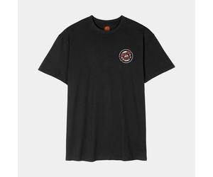 T-Shirt SANTA CRUZ "ROSKOPP SCREAMING TARGET T-SHIRT", Herren, Gr. S, schwarz, Obermaterial: 100% Baumwolle, Shirts T-Shirt (77186858-S) schwarz