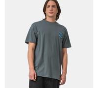 Santa Cruz - Screaming Hand Chest T-Shirt - T-Shirt, Gr. M, blau (StormGrey)