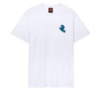 Santa Cruz T-Shirt Screaming Hand Chest SCM-T3010 White-M