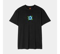T-Shirt SANTA CRUZ "SCREAMING HIBISCUS FRONT T-SHIRT", Jungen, Gr. M, schwarz, Obermaterial: 100% Baumwolle, Shirts T-Shirt (44916347-M) schwarz