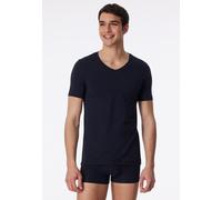 SCHIESSER Shirt LONG LIFE SOFT blauschwarz dunkelblau | L