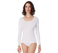Schiesser Damen Shirt 1/1 Arm Luxury (Farbe: weiß / Größe: 46)