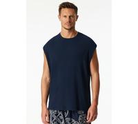 Schiesser Herren T-Shirt ärmellos Doppelripp Organic Cotton 150 Years