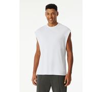 Shirt ärmellos Doppelripp weiß - SCHIESSER 150 Years 52