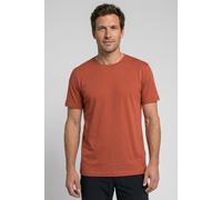 Funktionsshirt SCHÖFFEL "T Shirt Hohberg M", Herren, Gr. 56, 5590, rot, Oberstoff: 60% Baumwolle, 40% Polyester, Rundhals, Shirts Funktionsshirt (27699519-56) 5590, rot