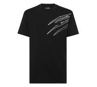PLEIN SPORT T-Shirt SCRATCH (SAEC-MTK8019-STE001N) XXL 0270 | black/silver