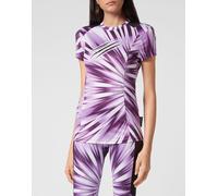 PLEIN SPORT T-Shirt SCRATCH (SACC-WTK2714-STE003N) M 30 | lilac