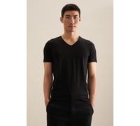 Seidensticker T-Shirt Herren schwarz, S