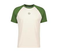 T-Shirt SERGIO TACCHINI "RISPECCHIO PL TEE _ Herren", Jungen, Gr. L, grün (gardenia, garden grün), 100% POLYESTER, normal, Rundhals, Shirts T-Shirt, T-Shirt Herren, leichtes Kurzarmshirt, Sporttrikot,