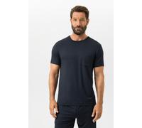 Mey Jefferson Regular Fit T-Shirt Rundhals marine, Einfarbig