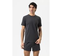 Mey Regular Fit T-Shirt Rundhals dunkelgrau, Einfarbig