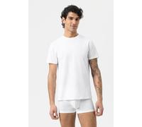 Mey Regular Fit T-Shirt Rundhals weiss, Einfarbig