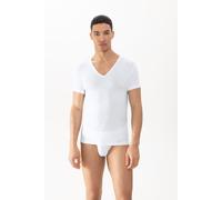 Mey T-Shirt Dry Cotton Breeze Herren Slim Fit V-Ausschnitt Weiß Größe L(6)