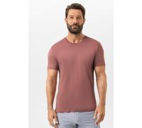 Mey Regular Fit T-Shirt Rundhals rot, Einfarbig