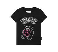 T-Shirt PHILIPP PLEIN "Teddy", Mädchen, Gr. 6, 02, schwarz, Obermaterial: 100% Baumwolle, Shirts T-Shirt (60099548-6) 02, schwarz
