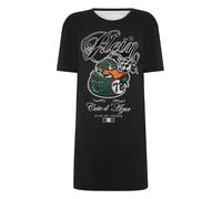 Philipp Plein - Kleid Duck Mit Schmucksteinen - Größe S - schwarz