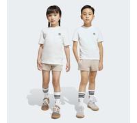 T-Shirt & Shorts ADIDAS ORIGINALS "KIDS UND SET", Jungen, Gr. 128, stone khaki, Obermaterial: 100% Baumwolle, KOB Set-Artikel (37234860-128) stone khaki