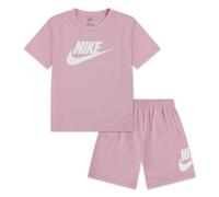 T-Shirt & Shorts NIKE SPORTSWEAR "CLUB TEE & SHORT SET", Mädchen, Gr. 98 (3), medium soft, Obermaterial: 60% Baumwolle, 40% Polyester, KOB Set-Artikel, für Kinder, 2-teiliges Set, für Sport und Bewegu