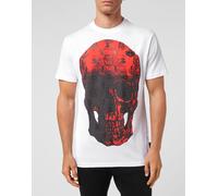 T-Shirt PHILIPP PLEIN "Skull", Damen, Gr. 3XL, 01, weiß, Obermaterial: 100% Baumwolle, Shirts T-Shirt (43593161-XXXL) 01, weiß