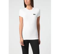 Philipp Plein - T-Shirt Slim Fit - Größe M - weiß