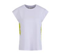T-Shirt SPORTALM KITZBÜHEL, Damen, Gr. 42, weiß, Single Jersey, Obermaterial: 100% Polyester, unifarben, regular fit normal, Rundhals, angeschnitten gerader Abschluss, Shirts T-Shirt, Regular fit mit