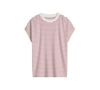 T-Shirt MARC O'POLO DENIM "relaxed aus Baumwoll-Single-Jersey", Damen, Gr. XL, dunkelrot, Jersey, Obermaterial: 100% Baumwolle, relaxed fit normal, Rundhals, Shirts T-Shirt (77735536-XL) dunkelrot