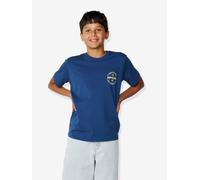 T-Shirt Staple, Brustprint & Rückenprint RIP CURL blau Gr. 140