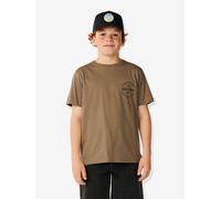 T-Shirt Staple, Brustprint & Rückenprint RIP CURL khaki Gr. 158/164