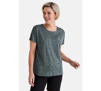 T-Shirt STOOKER WOMEN "CARLY Sport T-Shirt", Damen, Gr. 44/46, balsam grün, Feinstrick, 100% Polyester, loose fit, Rundhals, Shirts T-Shirt, Sport T-Shirt kurzarm für Damen (82848122-L) balsam grün