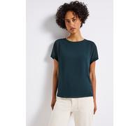 Street One Frauen 2-in-1 Chiffon Shirt in Türkis, Gr: 34