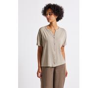 STREET ONE Damen 3226956 Shirt im Tunika-Look, Morning beige, 42