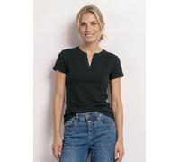Street One T-Shirt mit Satindetails deep Bound Green 44