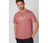 T-Shirt STREET ONE MEN, Damen, Gr. S (38), sunrise rot, Web, 100% Baumwolle, bedruckt, normal normal, Rundhals, abgesteppt, Shirts T-Shirt, aus reiner Baumwolle (70080032-S) sunrise rot