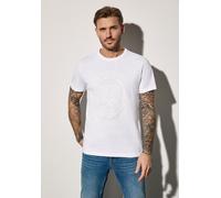 Street One MEN Männer T-Shirt mit Print in Weiß, Gr: XL