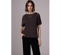 STREET ONE STUDIO Damen F322973 T-Shirt, plummy Brown, 42